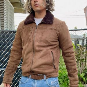 Zara Man Fall/Winter Staple Jacket Brown